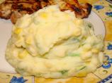 Mashed Potatoes With Corn and Chives