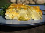 Cheesy Potato and Green Chili Breakfast Casserole