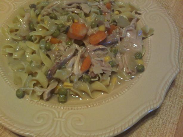 Quickie Chicken and Noodles. Photo by NELady