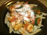 Zucchini and Tomato Parmesan