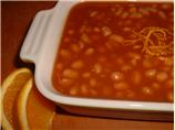 Orange Baked Beans. Photo by Recipe Reader