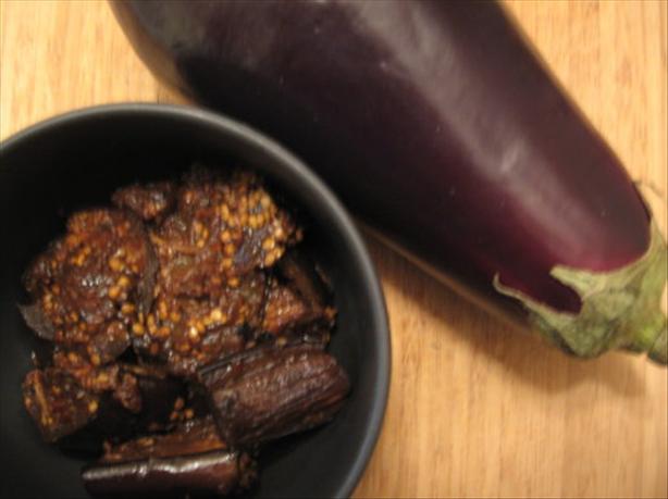 Eggplant (Aubergine) Adobo. Photo by Engrossed