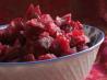Beet and Pear Puree. Recipe by Annacia