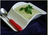 Courgette, Basil and Brie Cheese Soup. Recipe by Evie*