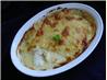 New England Baked Cod in Cheese Sauce. Recipe by Marich