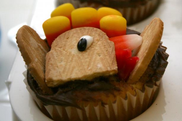 Turkey Cupcakes. Photo by CandyTX