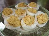 Curried Stuffed Eggs