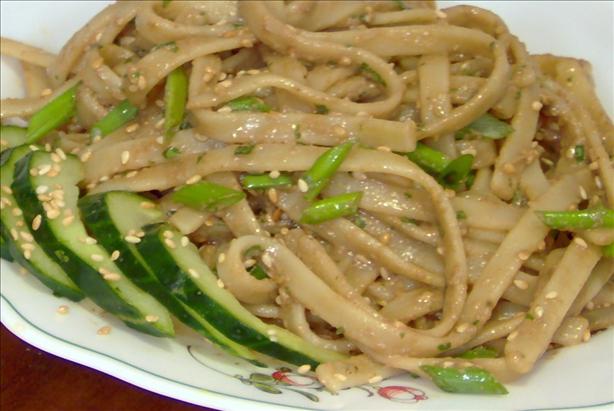 Ted Allen's  Sesame Peanut Noodles. Photo by Mama's Kitchen (Hope)