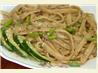 Ted Allen's  Sesame Peanut Noodles. Recipe by NcMysteryShopper