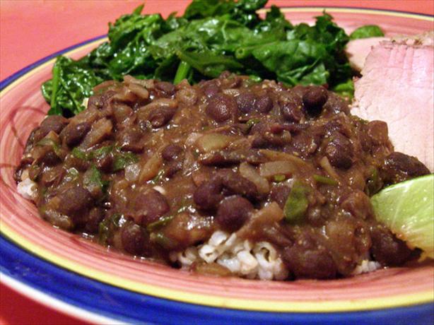 Black Beans Por Cortes&iacute;a Leslie With Lime and Cumin. Photo by justcallmetoni