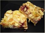 Cherry-Filled White Chocolate Blondies