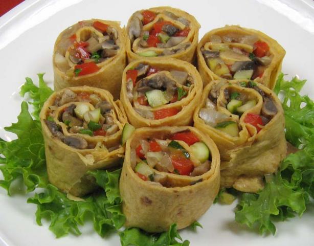 Grilled Vegetable Roll-Ups. Photo by dianegrapegrower