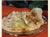 Spicy Stuffed Cabbage Rolls in Mushroom Gravy Sauce. Recipe by Marsha D.
