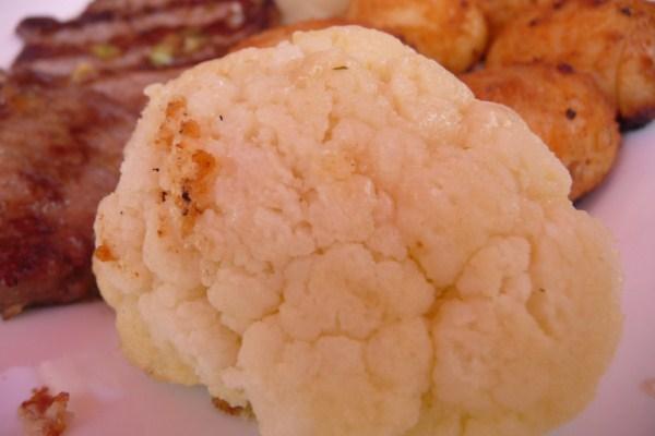 Grilled Cauliflower. Photo by Tea Jenny