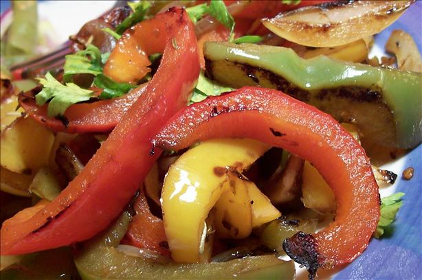 Christmas Sauteed Bell Peppers. Photo by Sharon123