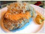 Sauerkraut Chickturk Burger Patties