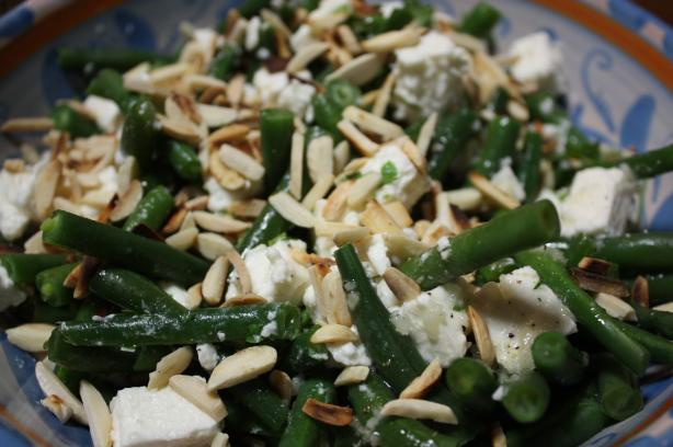 Green Bean Salad With Pine Nuts and Feta. Photo by Leggy Peggy