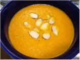 Carrot With Toasted Almond Soup