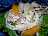 Chicken Salad With  Fennel,  Orange and Olives (Ww Core)