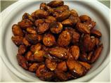 Spicy Glazed Almonds
