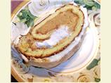 Pumpkin Ice Cream Cake Roll