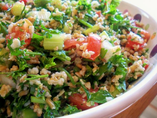 Tabbouli / Tabouli / Tabbouleh Salad (Parsley Salad). Photo by *Parsley*