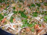 Pad Thai With Chicken and Shrimp