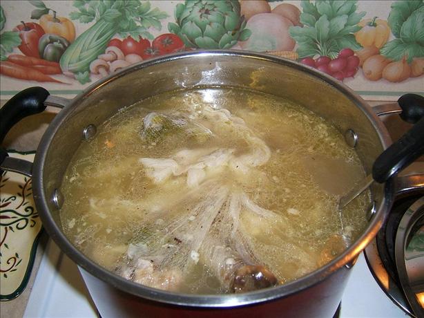Turkey & Homemade Noodle Soup. Photo by boy named Sous