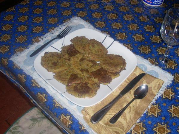 Dina's Baked Latkes. Photo by Chef Joey Z.