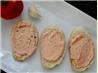 Canapes with Garlicky Tomato Spread