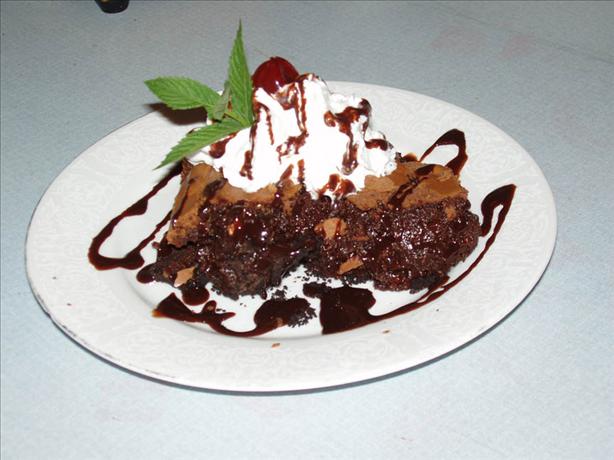 Jumbo Chocolate Pecan  Christmas Fudge Pie. Photo by Midwest Maven