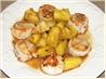 Seared Scallops With Pineapple