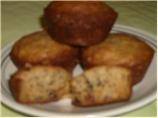 Banana Peanut Butter Chip Muffins (Light)