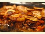 Hamburger Pie With Garlic Potatoes