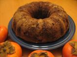 Fuyu Bundt Cake