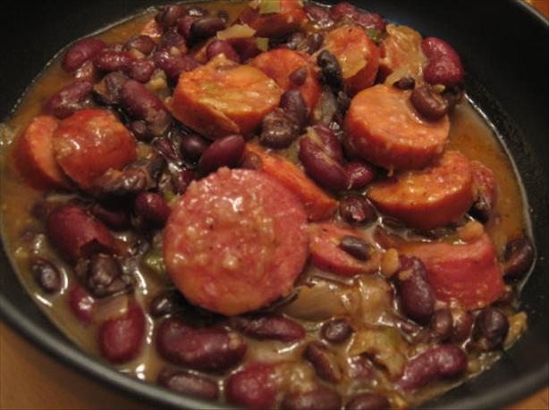 Crock Pot Red Beans (And Rice). Photo by Engrossed