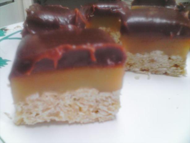 Oatmeal Chocolate Toffee Squares. Photo by 2Bleu