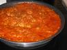 Baked Penne With Ground Beef and Tomato Sauce