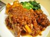 Slow-Cooked Lamb Shanks With Lentil Ragout. Recipe by JustJanS