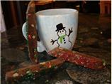 Christmas Low Fat White-Chocolate Walnut Brownie Biscotti