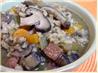 Mushroom Barley Kielbasa Soup. Recipe by Riverlivin'
