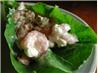 Shrimp Goat Cheese Salad in Romaine. Recipe by Derf