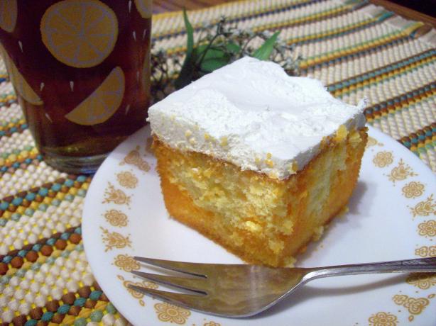 Lemon Orange Rainbow Cake. Photo by Aunt Paula