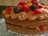 Mom's Chocolate Chiffon Cake. Recipe by Sarah Chana