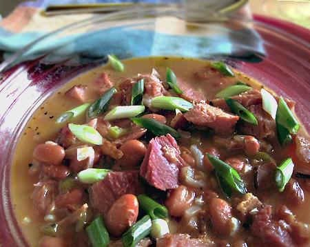 Pinto Bean Soup. Photo by Caroline Cooks