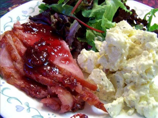 Cherry Ginger Glazed Ham. Photo by Rita~