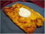 Cheese and Onion Enchiladas