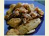 Spicy Indian-Style Skillet Chicken Biriyani. Recipe by Kittencalskitchen