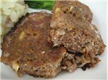 Apple-Stuffing Mini Meatloaves