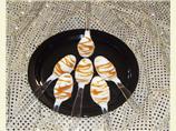 White Chocolate-Caramel Drizzled Spoons